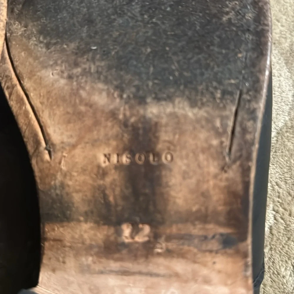 Nisolo Men’s Timeless Classic Black Oxford Men's Leather Shoes‎